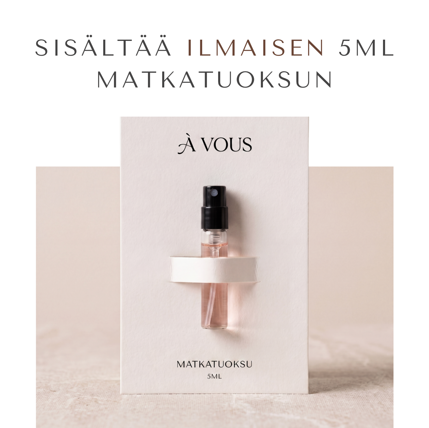 No. 01 - Sinun Tuoksusi